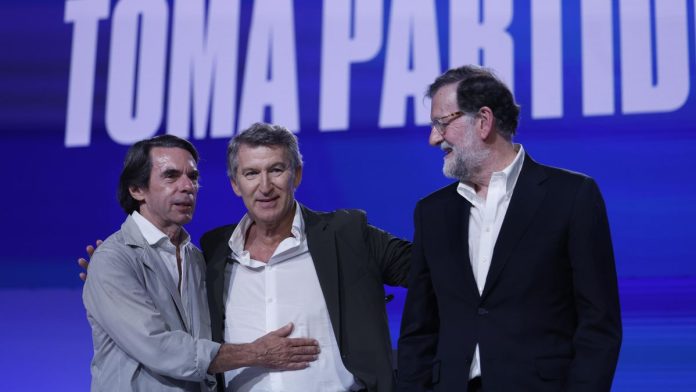 Aznar llama al PP a lograr una