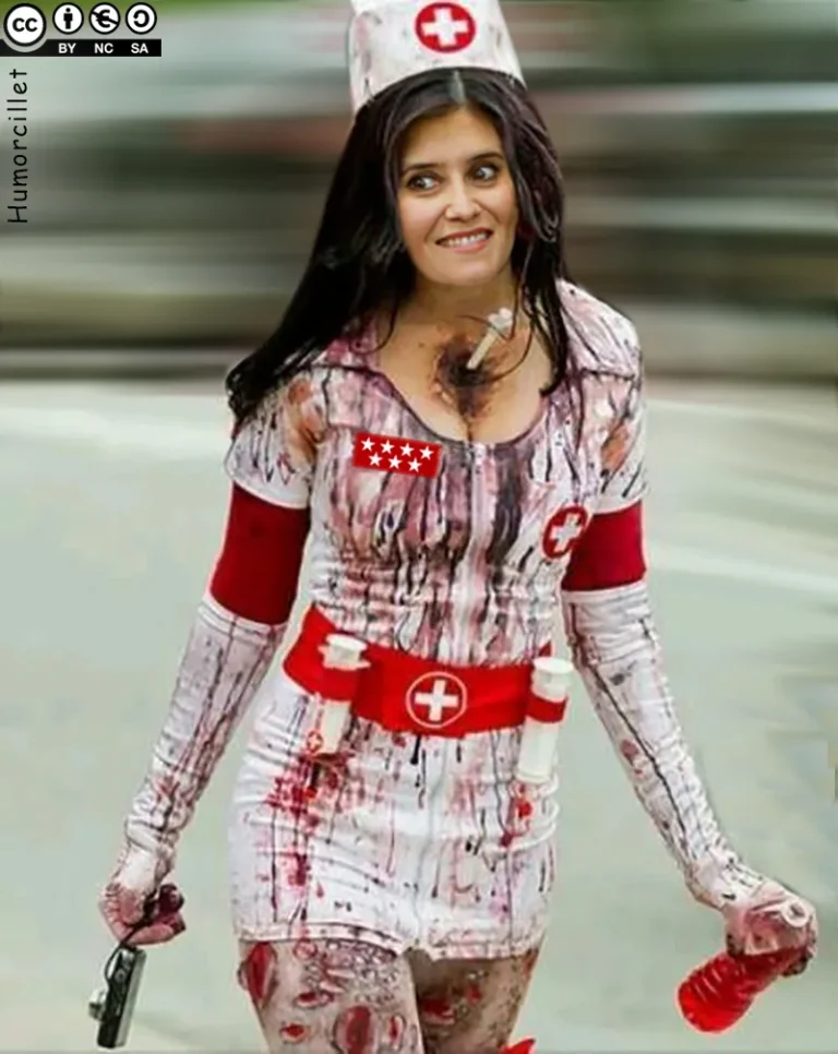 REAPARECE AYUSO ECHANDO LA CULPA DEL HOSPITAL DE TORREJON A LA IZQUIERDA