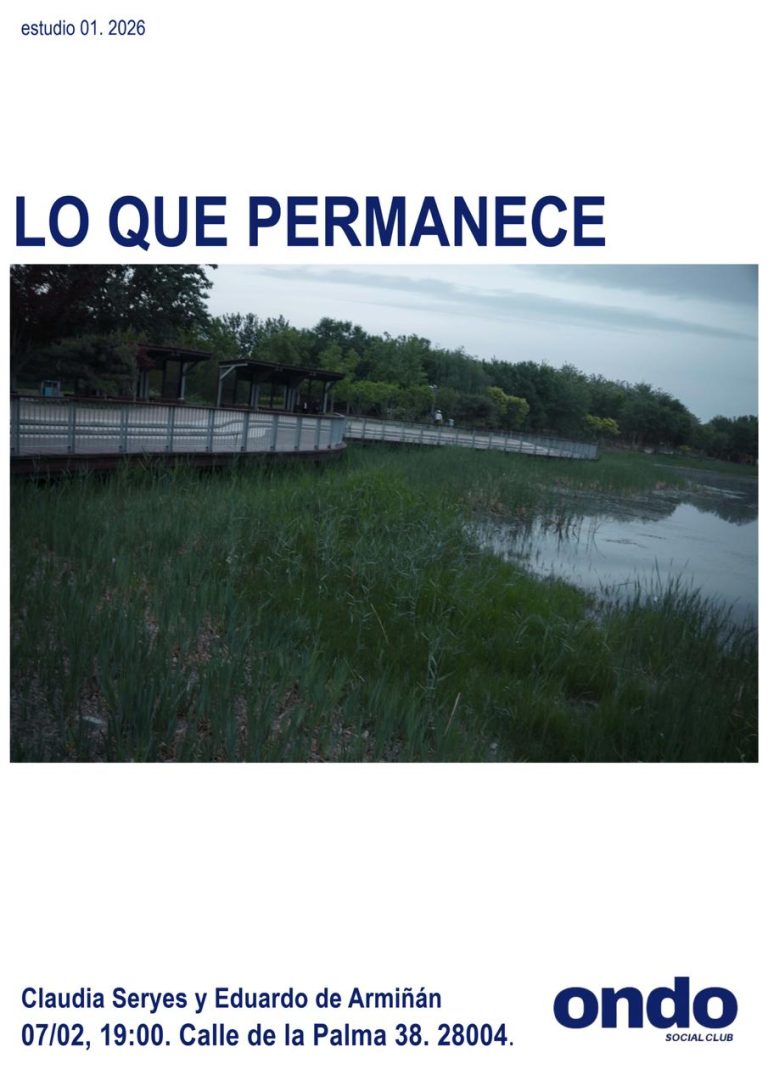 «LO QUE PERMANECE» EXPOSICIÓN DE FOTOGRAFÍA DE EDUARDO ARMIÑÁN JR.