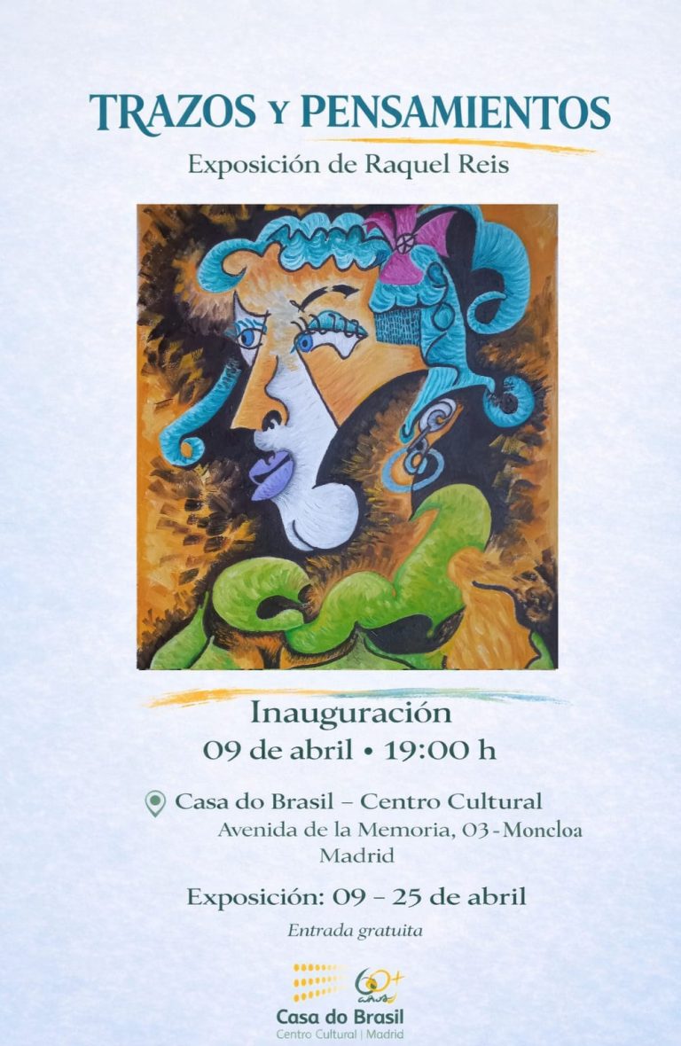INAUGURACION EXPOSICION DE LA PINTURA Y POESÍA DE RAQUEL VELLOZO DOS REIS, hoy 9 de abril