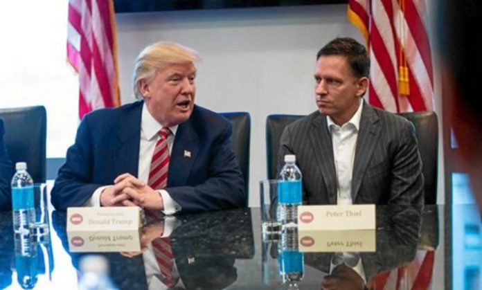 trump y Thiel